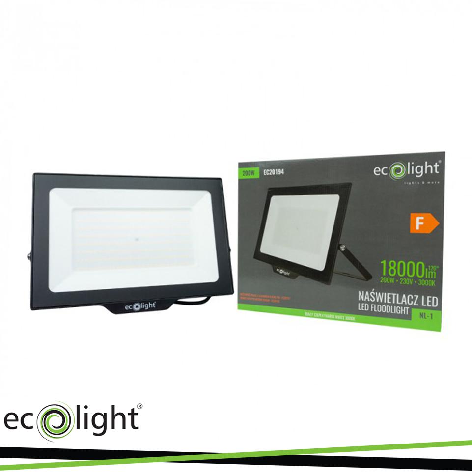 PROIETTORE LED 200W 3000K NL-1 18000LM IP65