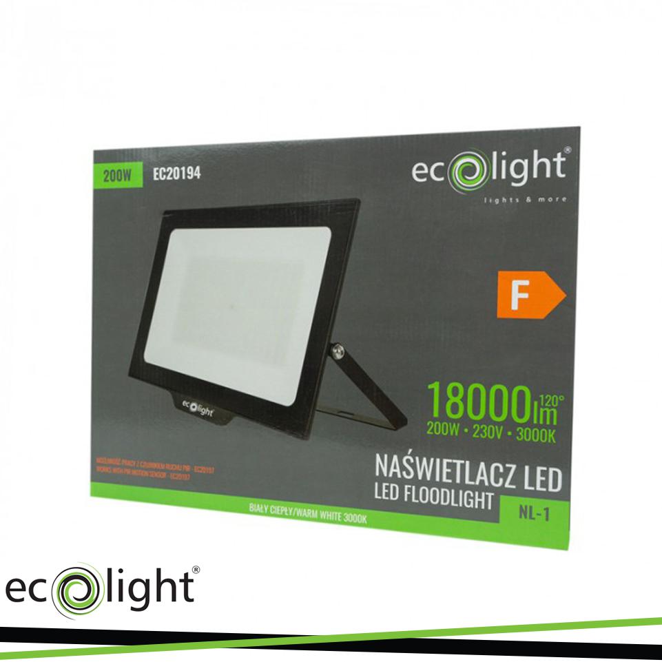PROIETTORE LED 200W 3000K NL-1 18000LM IP65