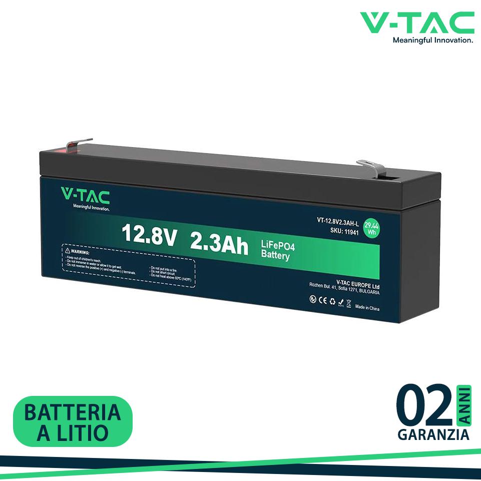 12.8V 2.3AH LITHIUM BATTERY L178 W35 H60