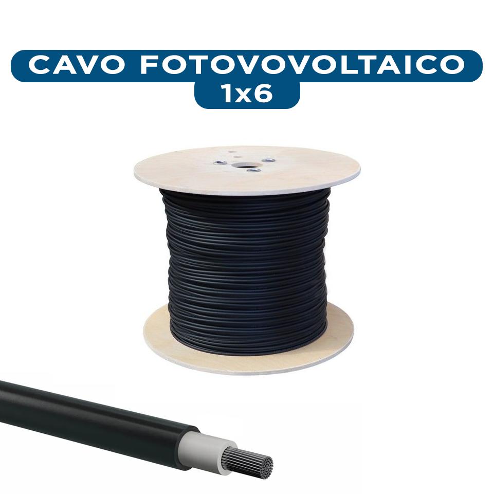 CAVO FOTOVOL.H1Z2Z2-K 1X6 NERO