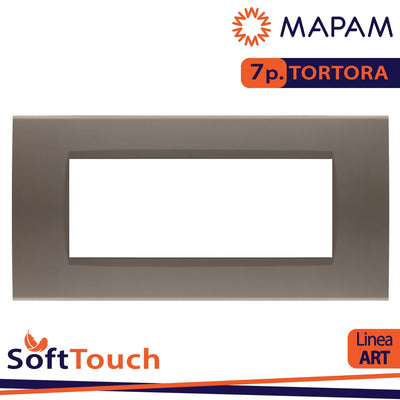 PLACCA SOFT-TOUCH ART-T1 7P 8007ST-7 TORTORA