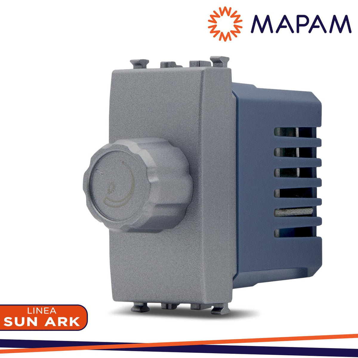 INTERRUTTORE DIMMER SUN-T5 906G GRIGIO