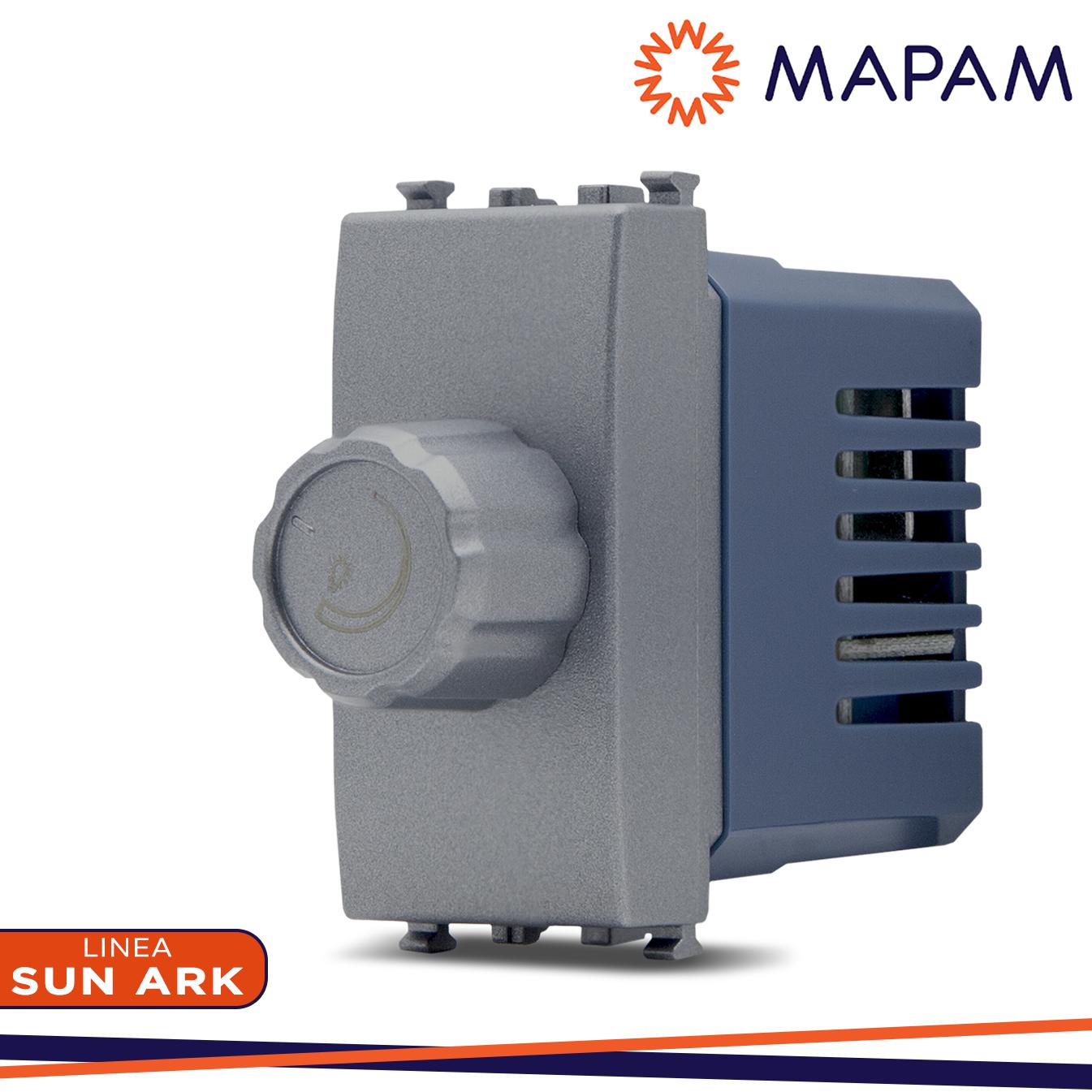 INTERRUTTORE DIMMER SUN-T5 906G GRIGIO