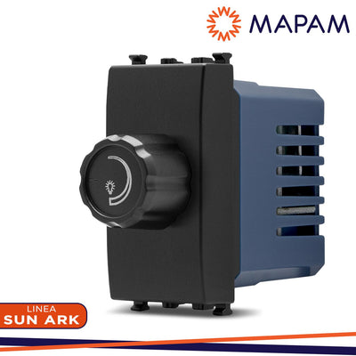 INTERRUTTORE DIMMER SUN-T5 906N NERO