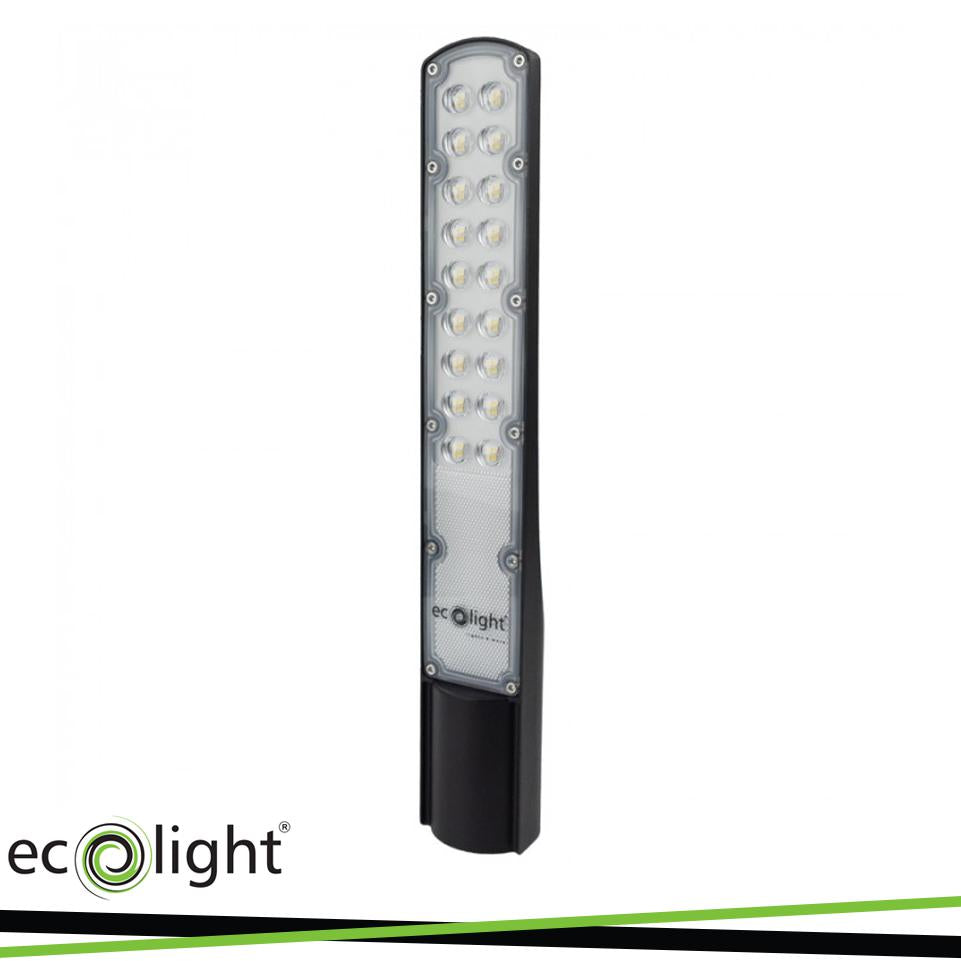 LAMPIONE STRADALE PREMIUM 5000K 50W CON SENSORE CREPUSCOLARE