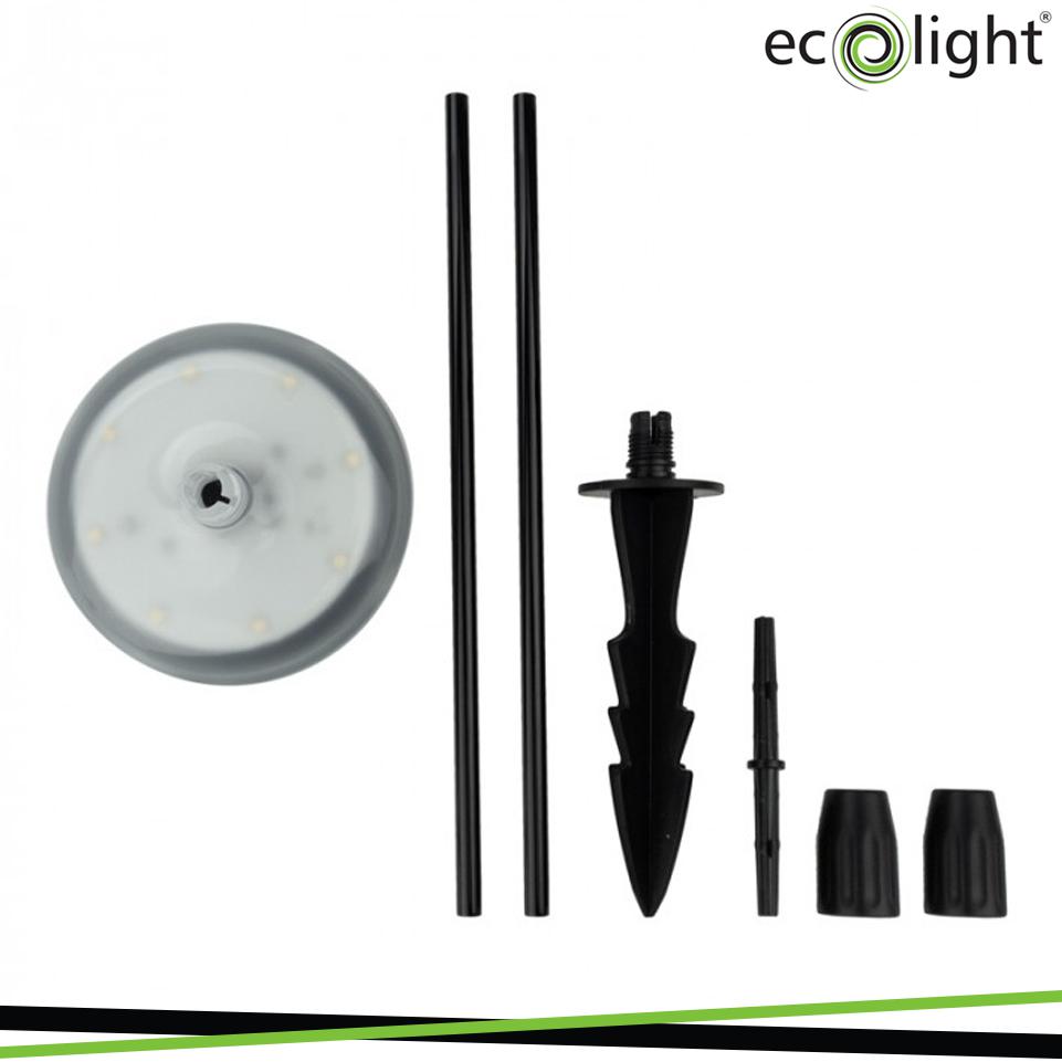 LAMPADA SOLARE DA GIARDINO A LED IP65 4000K