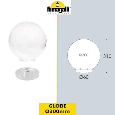 G300 BASE MODERNA BIANCO OPALE E27