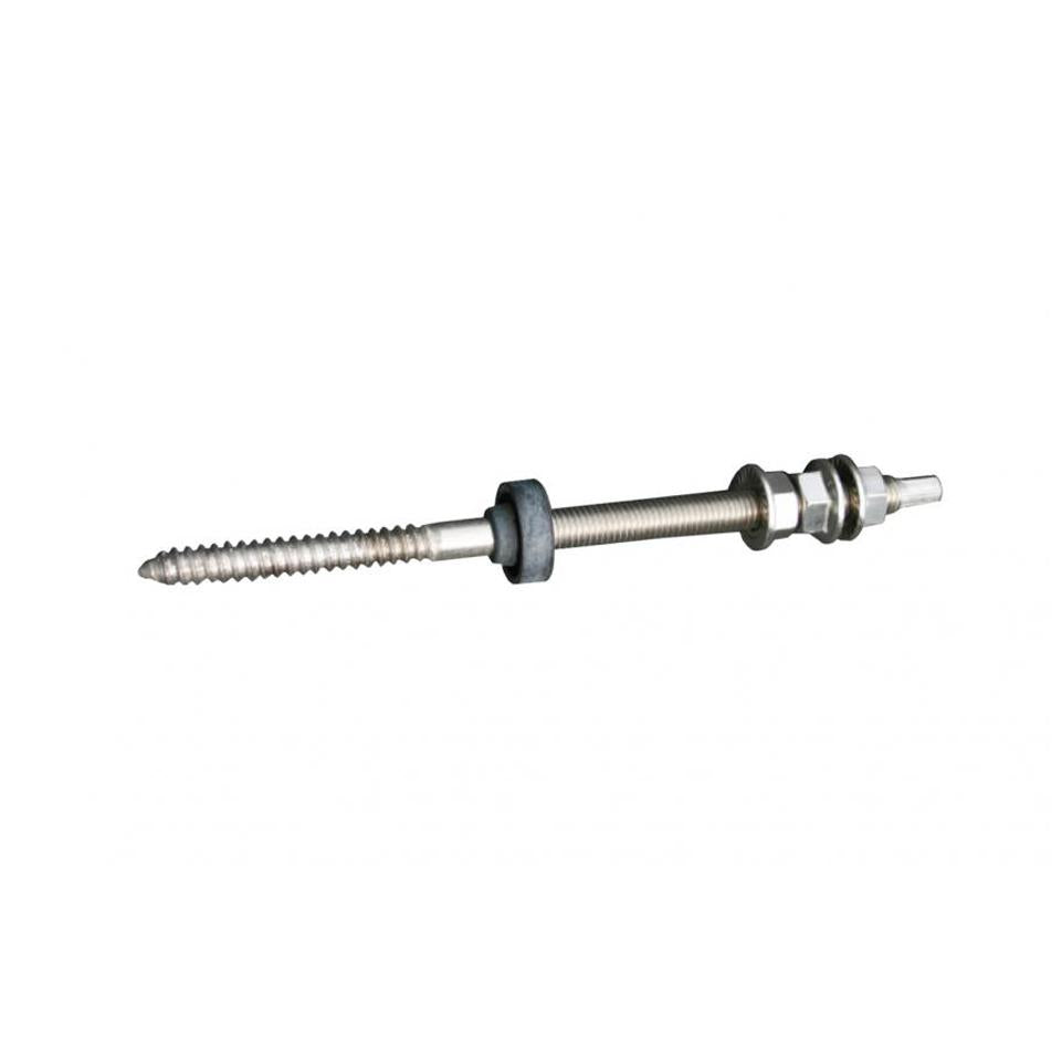 VITE DOPPIO FILETTO M12X300 CON GUARNIZIONE E DADO