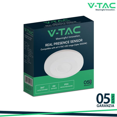 REAL PRESENCE SENSOR 3M RADIUS WHITE BODY