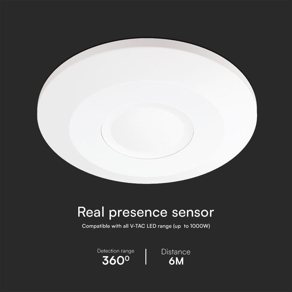 REAL PRESENCE SENSOR 3M RADIUS WHITE BODY