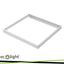 CORNICE CHIUSURA N/T 600X600 ALLUMINIO BIANCO