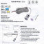 FARETTO LED 1W SATINATO IP65 3000K 90LM 12V