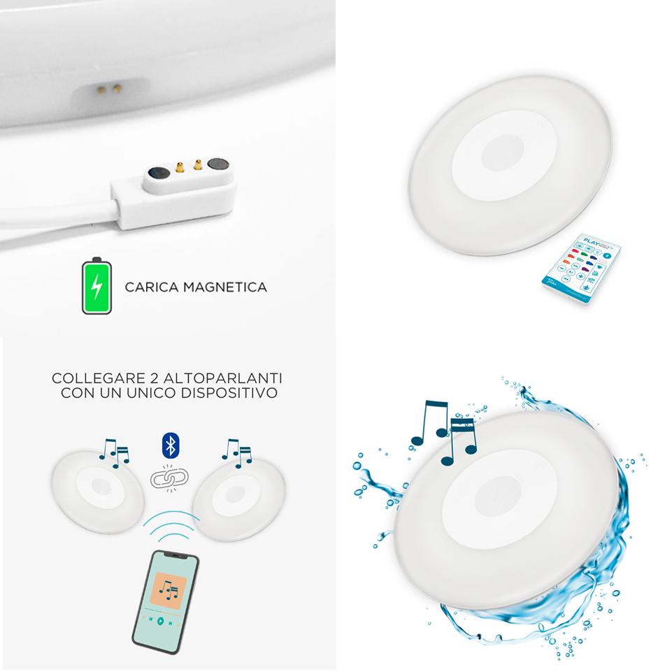 WALLY PLAY: LIGHT&MUSIC GALLEGGIANTE RGB+3000K