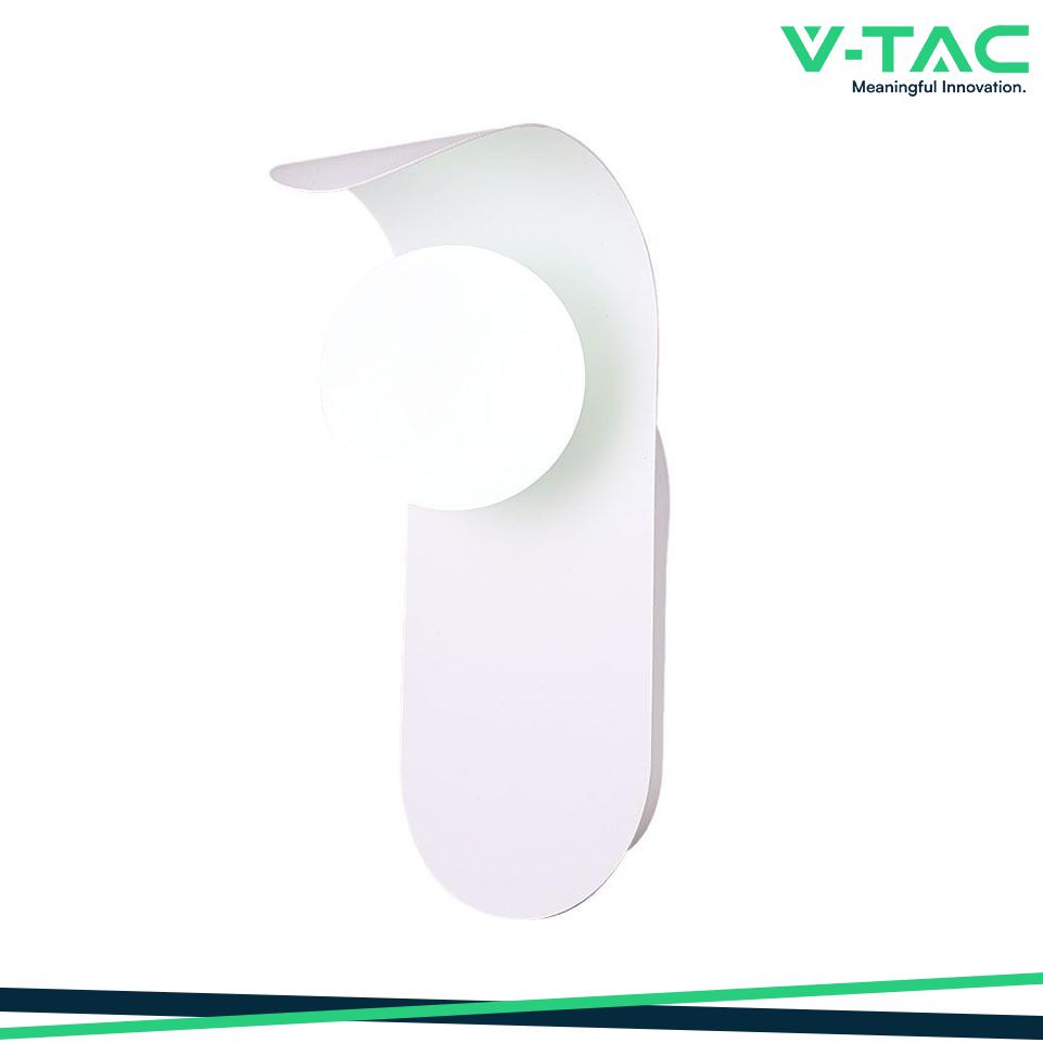 VT-10113 DESIGNER WALL LAMP FITTING WHITE BODY G9