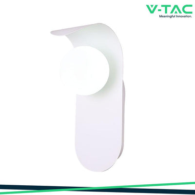 VT-10113 DESIGNER WALL LAMP FITTING WHITE BODY G9