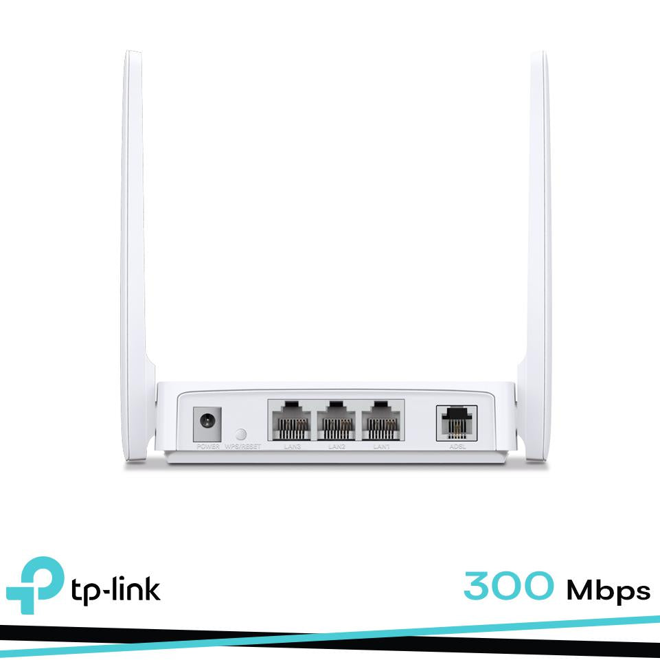 N300 ADSL WIFI ROUTER 300MBPS  N ADSL2+ 3*10/100MBPS