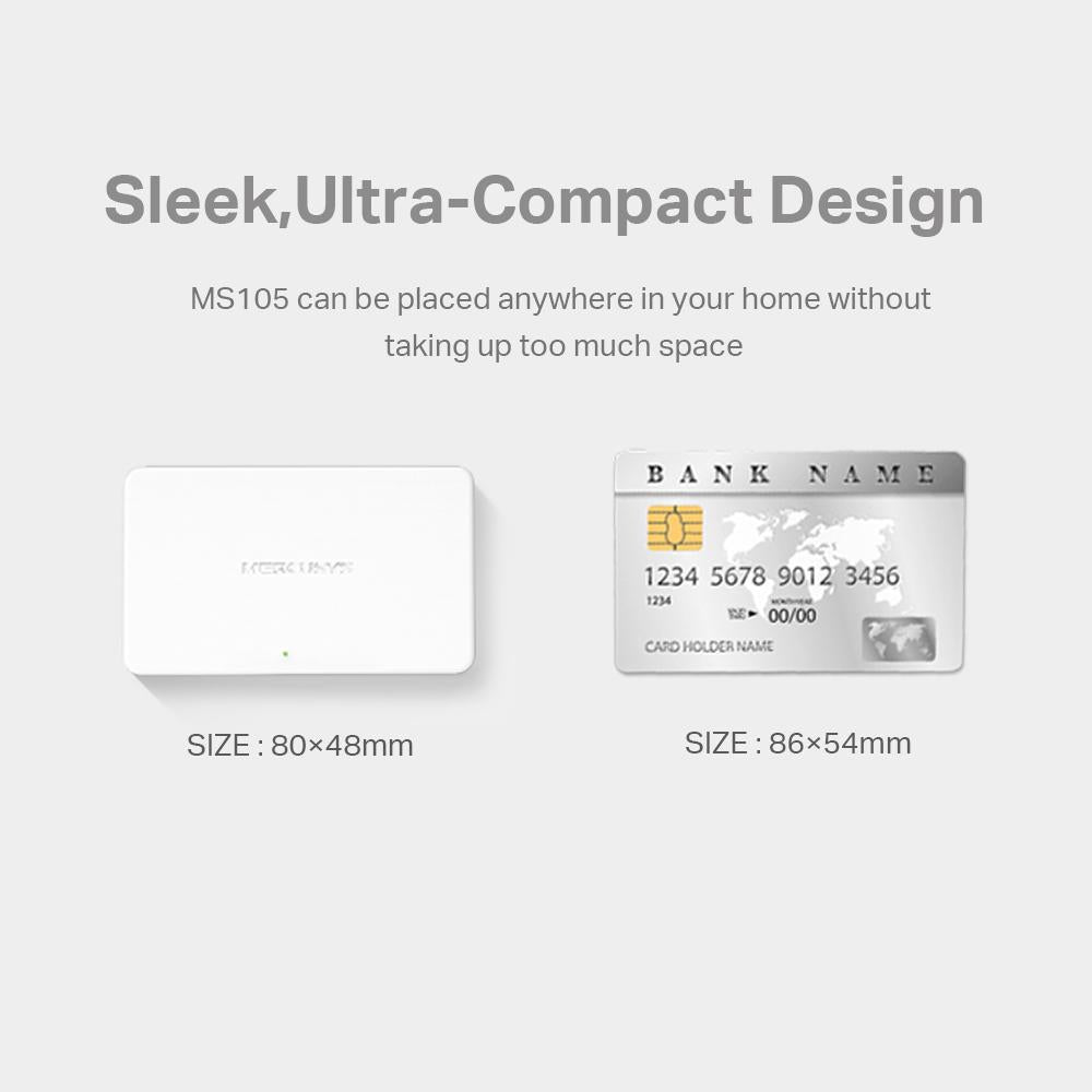 SWITCH DESKTOP 5-PORTE 10/100MBPS