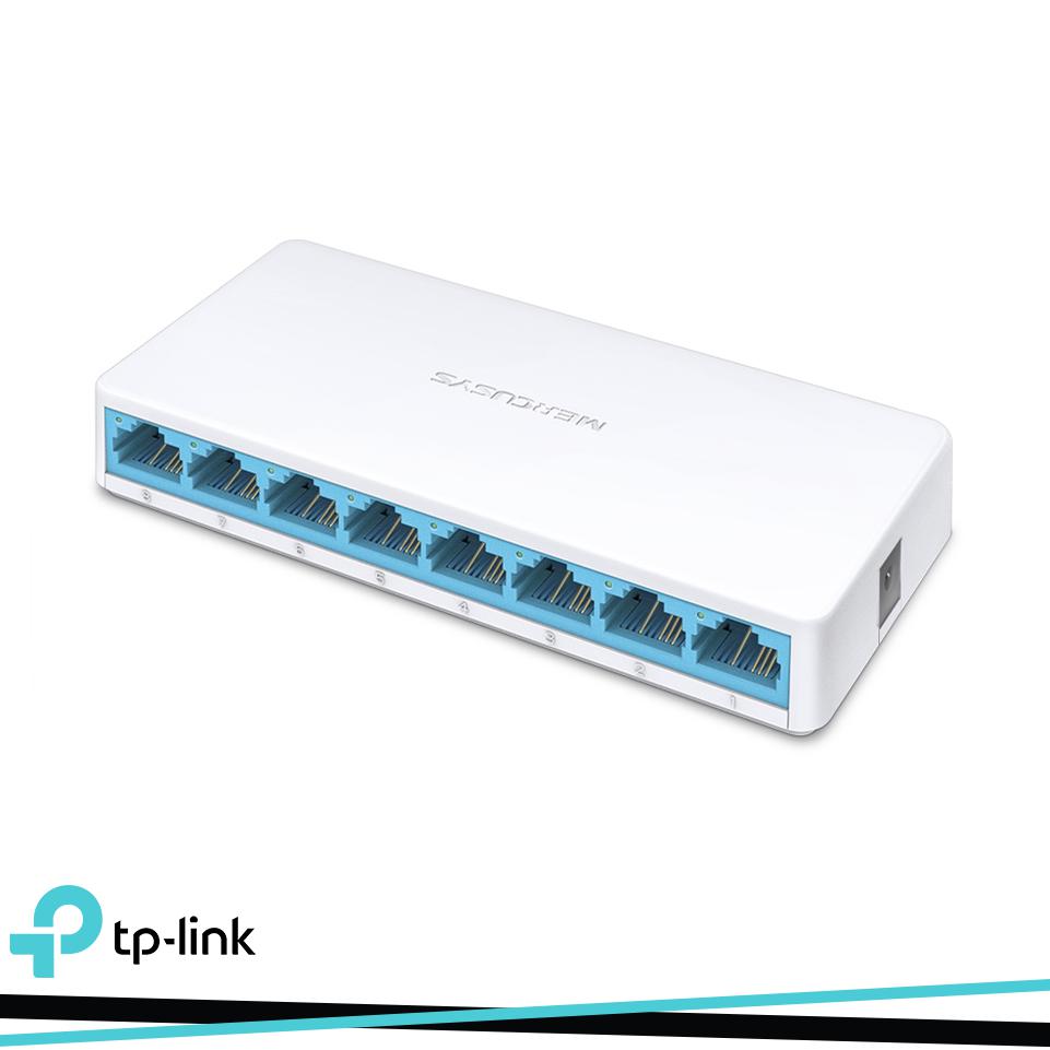 SWITCH DESKTOP 8-PORTE 10/100MBPS