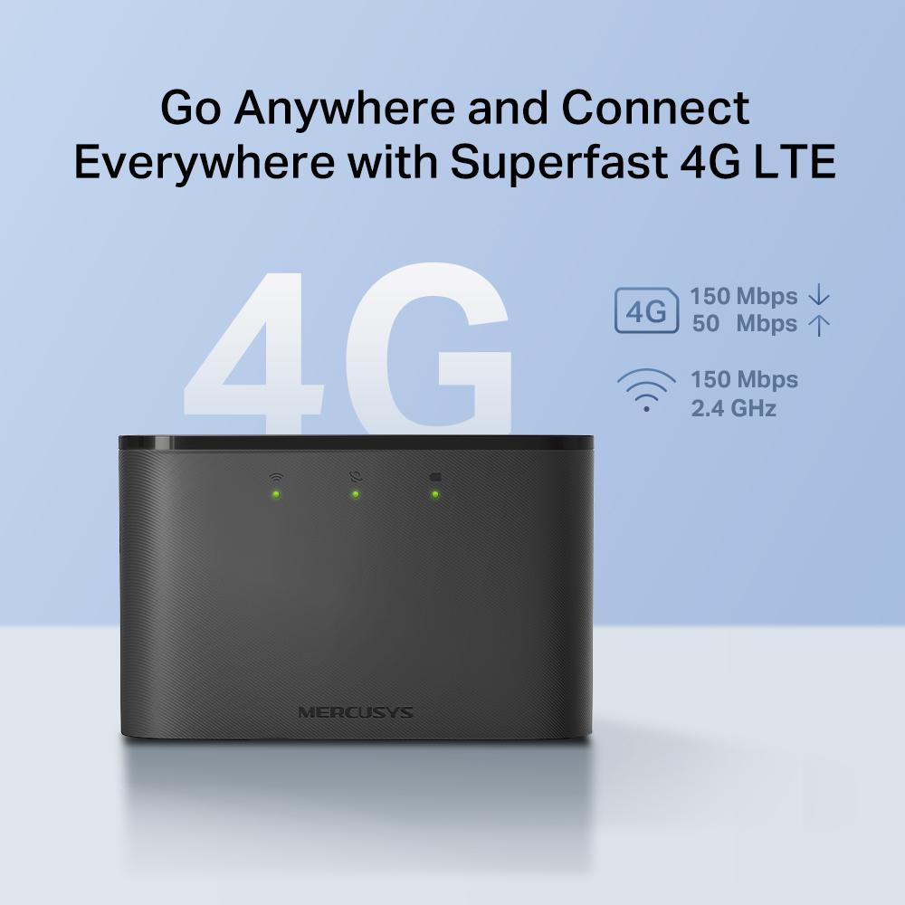 4G LTE MOBILE WI-FI CON BATTERIA DA 2200MHA FINO A 10 DEVICE