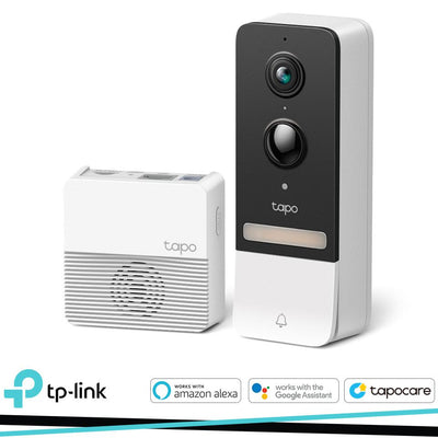 VIDEO DOORBELL CAMERA KIT 5MPX COLOR-NIGHT PIR AND IA