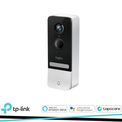 VIDEO DOORBELL CAMERA KIT 5MPX COLOR-NIGHT PIR AND IA