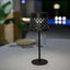 GRETITA TABLE SOLAR E RECHARGEABLE BATTERY BLACK