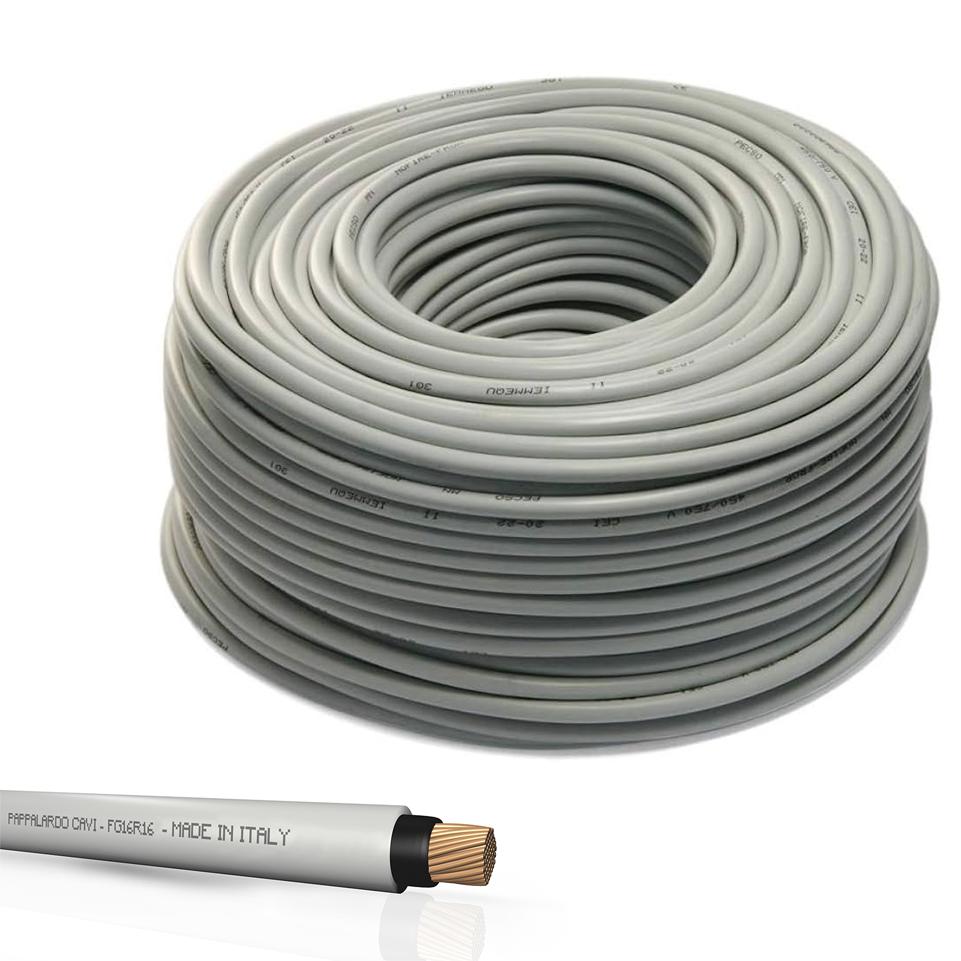 CAVO BUTILICO 1X6MM CCA FR16R16