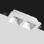 PORTAFARETTO INCASSO IN GESSO  RETTANGOLARE 2 PORTALAMP INCL