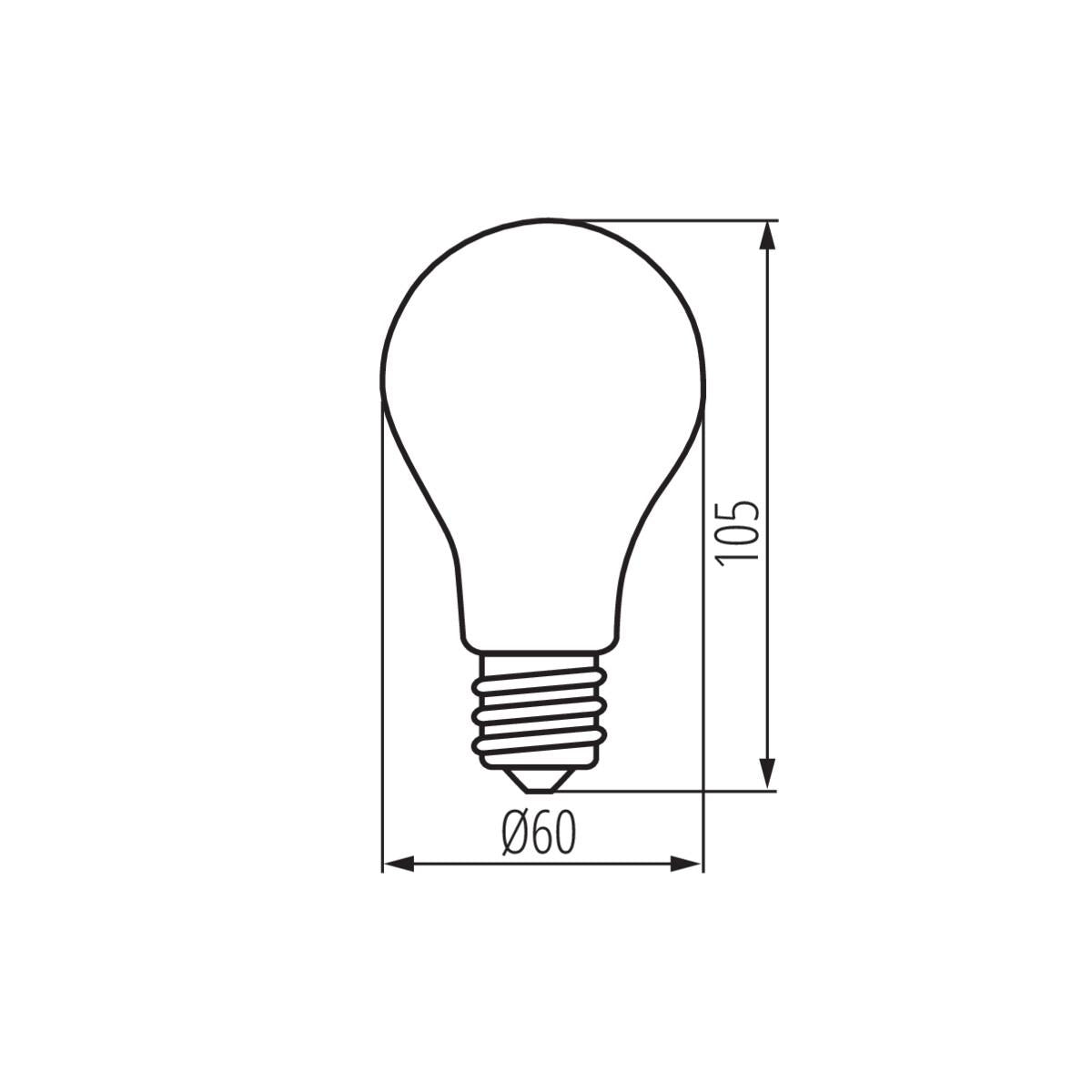 LAMPADINA LED XLED A60 4,5W-NW - KANLUX