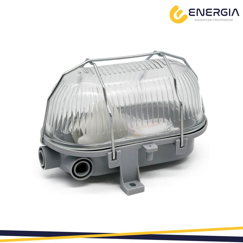 LAMPADA TARTARUGA E27 IP44 GRIGIO