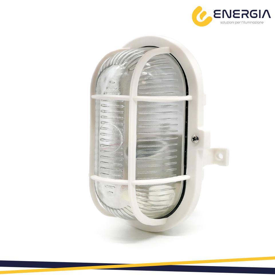 LAMPADA TARTARUGA E27 IP44 BIANCO