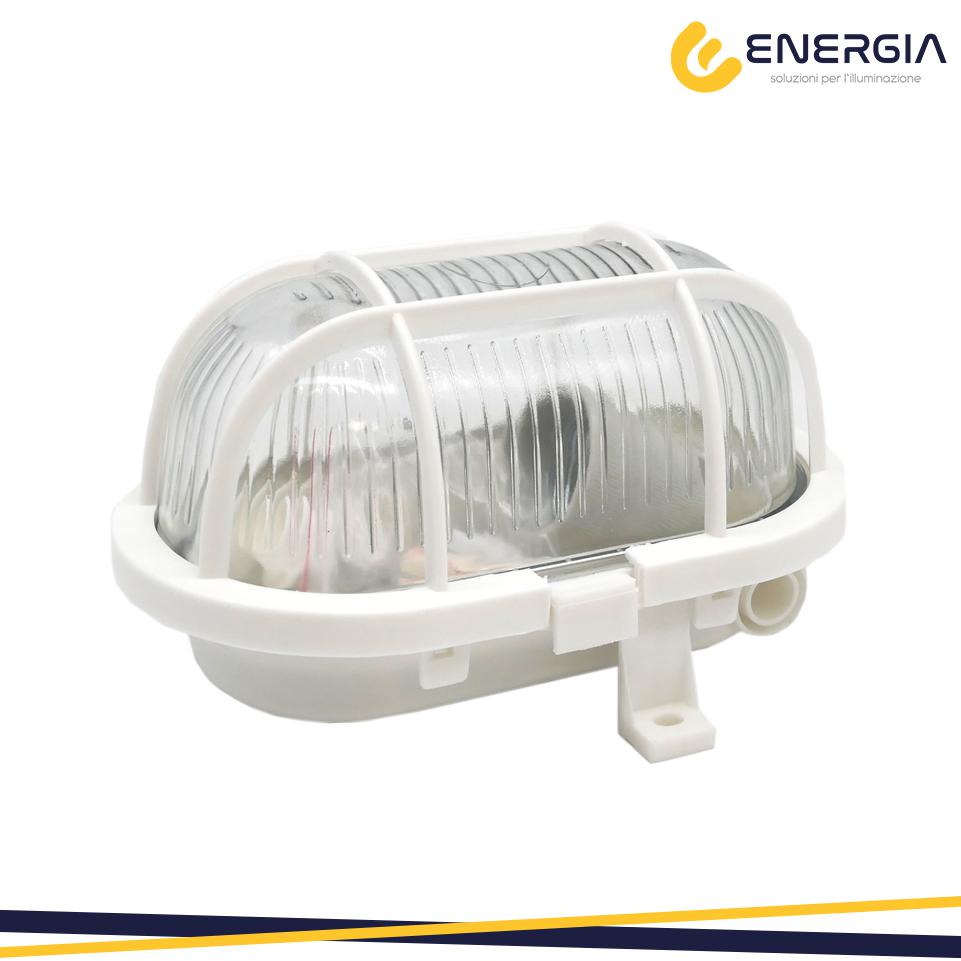 LAMPADA TARTARUGA E27 IP44 BIANCO