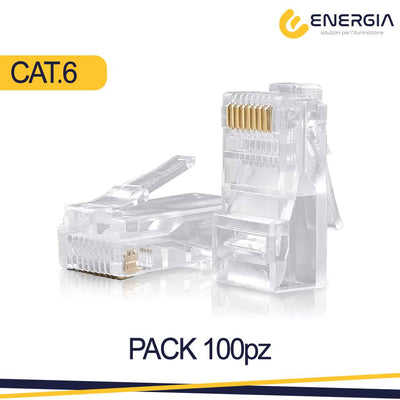 CONNETTORE PLUG CAT6