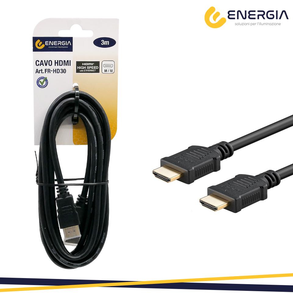 CAVO HDMI 3MT TYPE A/TYPE A 4K
