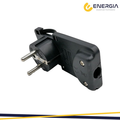 SPINA PIATTA STANDARD TEDESCO  16A 2P+T NERA