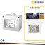 KIT CONTENITORE IP55 STAGNO CON SPORTELLO+PRESA 10/16A UNIV