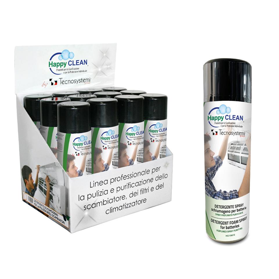 DETERGENTE SPRAY SCHIUMOGENO   PER BATTERIE