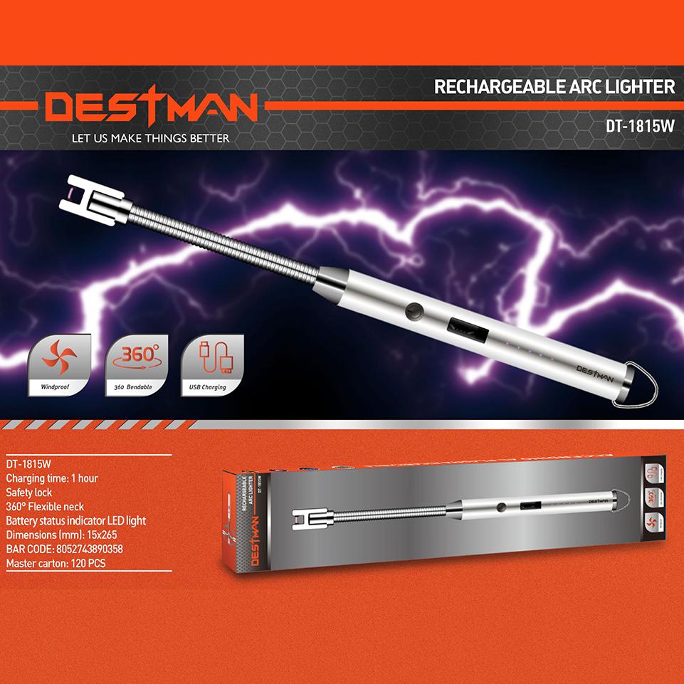 ACCENDINO ELETTRICO RICARICABILE DT-1815W