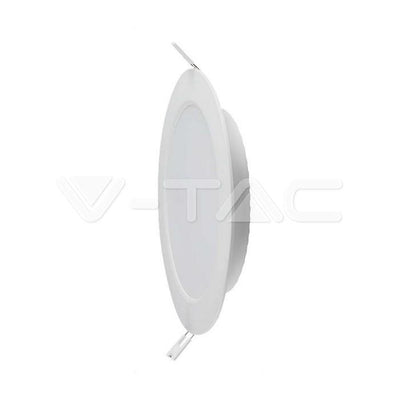 12W LED MINI PANNELLO SAMSUNG CHIP BACKLIT DA INCASSO ROTONDO 4000K