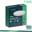24W LED PLAFONIERA CON SENSORE SAMSUNG CHIP 4000K ROTONDA CORNICE BIANCA IP44