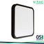 18W LED DOME LIGHT -SENSOR  WITH SAMSUNGCHIP 4000K SQ,BLACK