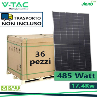 485W SOLAR PANEL N-TYPE TOPCON 1906X1134X30MM JINKO