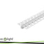 PROFILO INCASSO BIANCO GPW02 + PARALUME OPALINO 2M