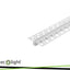 PROFILO INCASSO BIANCO GPW02 + PARALUME OPALINO 2M