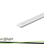 PROFILO INCASSO P02 BIANCO + PARALUME OPALINO 2MT