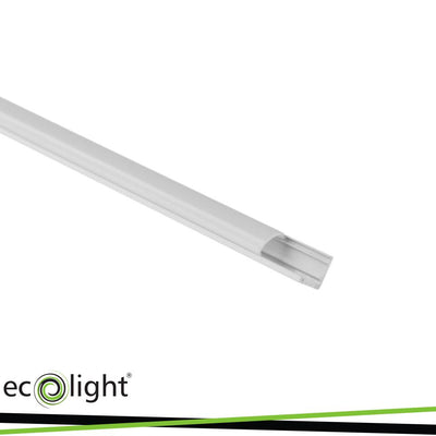 PROFILO BIANCO ANGOLARE RW02 + PARALUME OPALINO 2MT