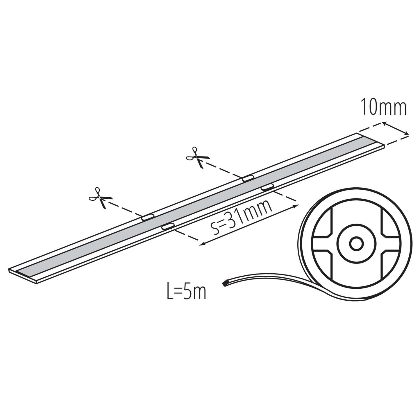 LAMPADINA LED LCOB 15W/M 24 IP65RGB - KANLUX