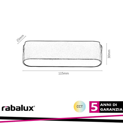 LITRACK LINE01W, 6W,300LM,3000K, L11,5CM