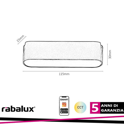 LITRACK LINE03V, 4W, 160LM, 2700-5500K