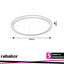 GONZALO,IND.CEIL. LED36W, D50CM